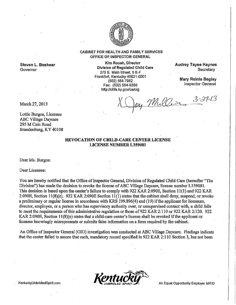 Letter | PDF
