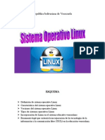 Sistema Operativo Linux