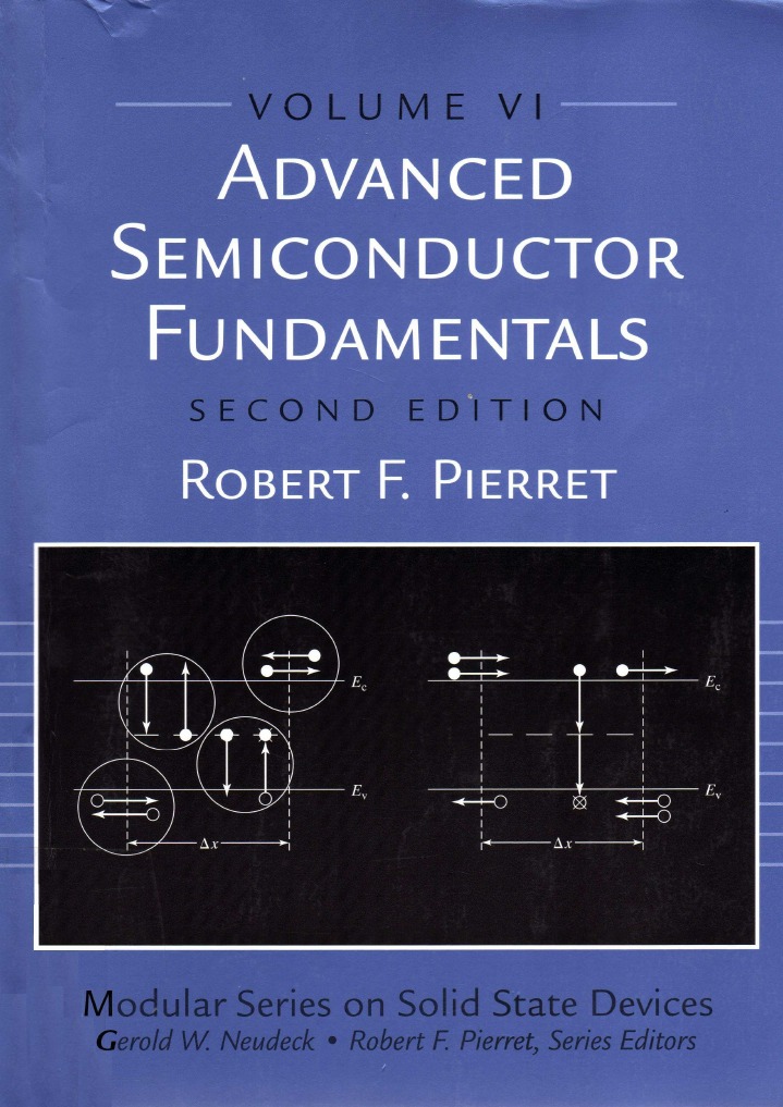 SEMICONDUCTOR DEVICE FUNDAMENTALS BY ROBERT PIERRET PDF visual data 5