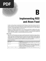 Implementing RSS and Atom Feed