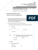 Formulir Perhitungan Kemampuan Finansial Calon Vendor - PTK Rev Ii