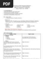 Telling The Time Past 15 Minutes Lesson Plan