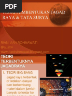 Download Teori Pembentukan Jagad Raya  Tata Surya by Aan Riani Er SN132762401 doc pdf