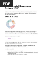 Environmental Management Systems