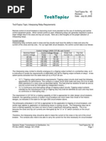 Interposing Relay Information