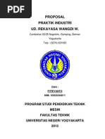 Download Proposal Praktek Industri UNY by fitriyanto SN132777630 doc pdf