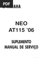 Yamaha Neo Suplemento Manual de Serviço
