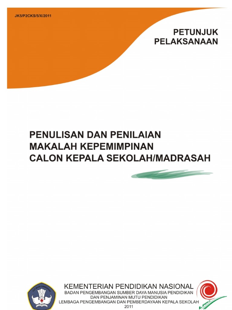 5 Juklak Penulisan Dan Penilaian Makalah Kepemimpinan