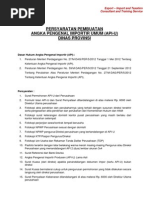 Download Persyaratan Pembuatan API-U Dinas Provinsi by Anang Putra SN132785965 doc pdf