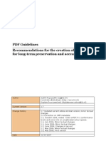 PDF Guidelines