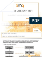 Norma UNE-EN 14181