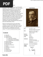 Louis Pasteur - Wikipedia, The Free Encyclopedia