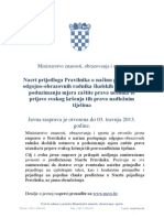 Javna rasprava - Nacrt prijedloga Pravilnika o načinu postupanja odgojno-obrazovnih radnika školskih ustanova u poduzimanju mjera zaštite prava učenika te prijave svakog kršenja tih prava nadležnim tijelima 