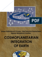 Cosmoplanetarian integration of earth – the great cross of continents (Kaznacheev, Vlail Petrovich)