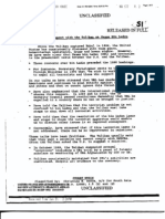 US Government Document Summarising Contacts with Taliban as of July 2001