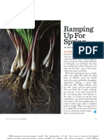 Local Palate Magazine: "Ramping Up For Spring" by Chef William Dissen