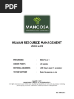 Download MBA1 Human Resource Management Jan 2013 by naymark SN132812799 doc pdf