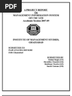 Download A Project Report of Mis by majiclover SN13282660 doc pdf