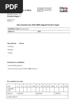 Iesol c2 Mastery Practice Paper 1