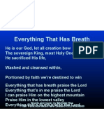 Everything That Has Breath
