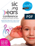 Music4U Hearing Conference Leaflet