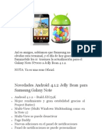Actualizar Samsung Galaxy Note n700 Jelly Bean