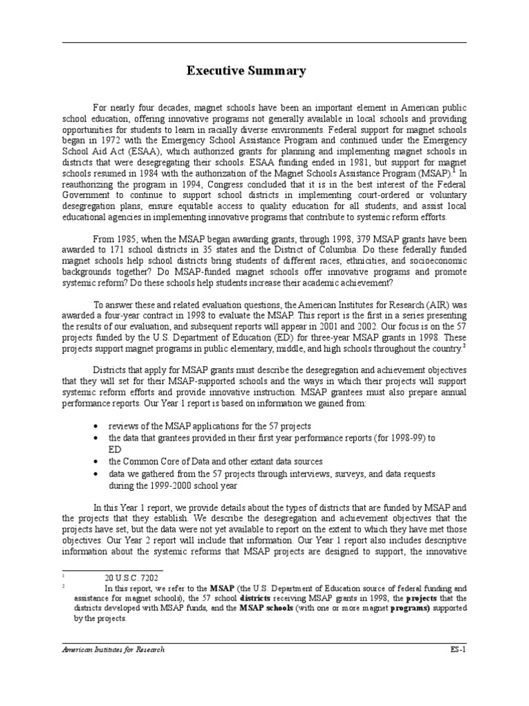 Description: Tags: Execsum | PDF | Schools | Standardized Tests