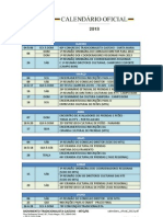 MTG - Calendário Oficial 2013