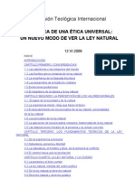 En Busca de Una Etica Universal