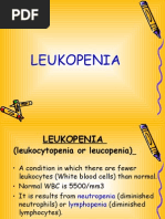 Download Leukopenia or decreased White blood cells by ChellB SN13286236 doc pdf