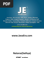 Download JDBC Notes Natraz Sir Notes-JavaEracom by JavaEracom SN132863221 doc pdf