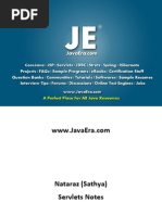 Download Servlets Natraz Sir Notes -JavaEracom by JavaEracom SN132864839 doc pdf