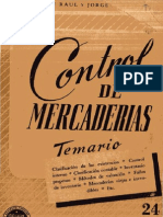 Raul-Soane - Control de Mercaderias 1947