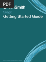 Download Getting Started Guide for Snagit 112 Win and 21 Mac by TechSmith SN132866791 doc pdf