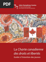 La Charte canadienne des droits et libertés
Guide à l’intention des jeunes