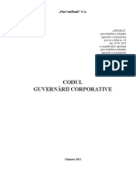 Codul Guvernarii Corporative