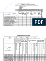 Ficha de Observacion Actitudinal