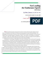 Fat Loading For Endurance Sports