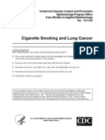 CDC Case Study on Smoking and Lung Cancer