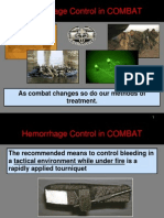 Hemorrhage Control in COMBAT