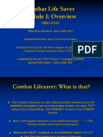 Combat Life Saver Module 1: Overview