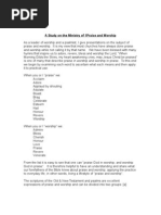 Download A Study on the Ministry of Praise and Worship by Cecilia Askew SN13291097 doc pdf
