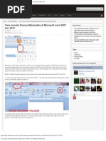 Download Cara Menulis Rumus Matematika Di Microsoft Word 2007 - 2010 _ Belajar Komputer by Saiful SN132916330 doc pdf