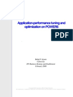 Application-performance tuning and optimization on POWER6 