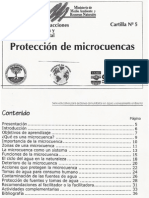 Protección de Microcuencas PDF