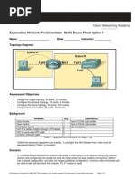 CCNA 1 Skills Final-With-Answers