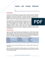 System Analysis and Design Methods Project - 2013