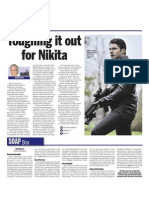 Toughing It Out For Nikita: Cover