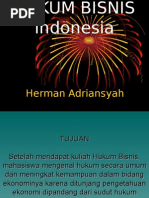 Download HukumBisnisIndonesiabyHermanAdriansyahALTjakraningratSN13292840 doc pdf