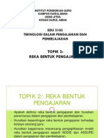 Topik 2 - Reka Bentuk Pengajaran